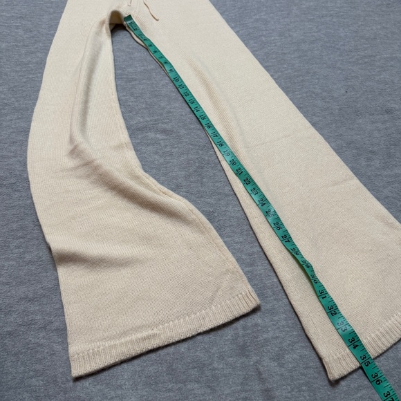 Andrea Iyamah sz XS Ally Knit High Rise Pants in Cream - Picture 8 of 9